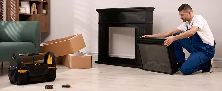 Old Rusted Metal Fireplace Repair And Replacement in Shawnee, KS